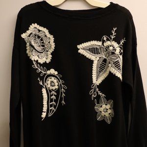 Chaps by Ralph Lauren Black Sweater. Large. #764